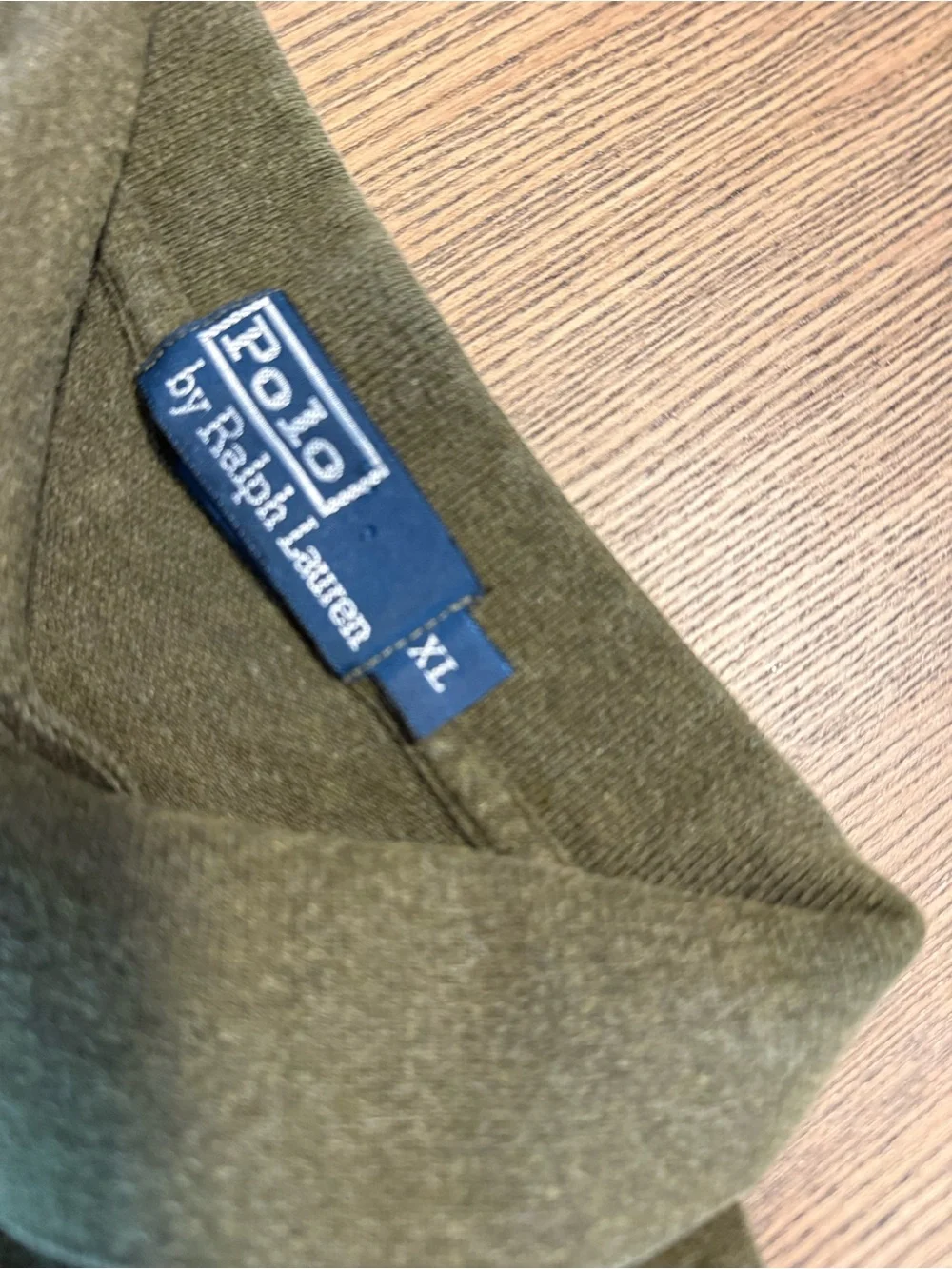 Ralph Lauren Olive Green Long-Sleeve Polo
